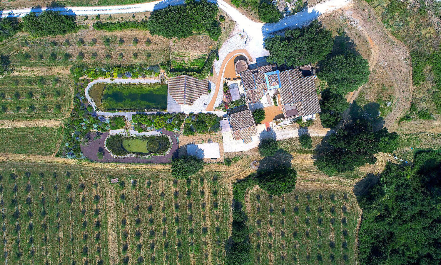 Ferienhaus Vermietung im Gard, Frankreich -Landhausaltes-stein-landhaus