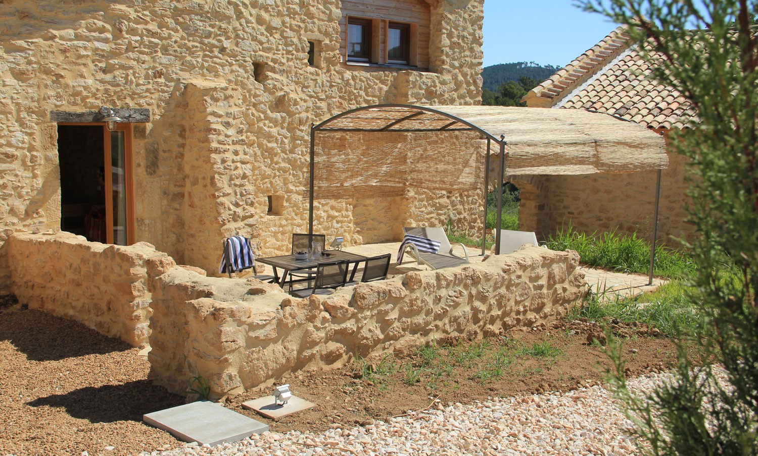 Ferienhaus Vermietung im Gard, Frankreich -Landhausolivier